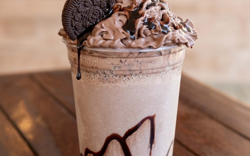 chocolate cookie frappe